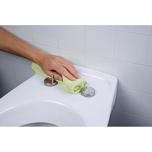Tiger 252960346 WC-Sitz Boston mit Absenkautomatik und Easy-Clean-Funktion, weiß / chrom - 4