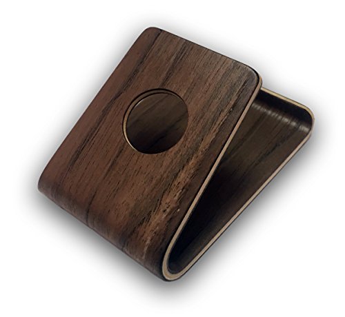 HubLines® Echt Holz Ständer dunkel Braun für Smartphones, Handy und Tablet Halterung, Dock Station für Apple iPhone 4, 4S, 5, 5S, SE, 6, 6S, 6 Plus, 7, 7 Plus Samsung Galaxy S3, S4, S5, S7, S8 Mini, Galaxy Note Edge, Galaxy Note 4, Ipad Air 1 / 2, Pro, Galaxy Tab 1, 2, 3, HTC One, Galaxy Alpha und viele mehr. Holder mobile phone Stand Universale Halterung Handyhalterung - 6