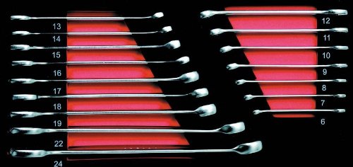 Projahn ProForm Einlage leer für 16 Gabelringschlüssel 5999-01E