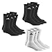 Produktbild 9 Paar adidas Crew Sport-Socken 3 Paar Weiß + 6 Paar Schwarz in Größe 43-46