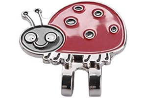 VGEBY1 Dilwe Marcatore per Pallina da Golf, Clip per Berretto da Golf Simpatico Design a Forma di Animale Clip per Berretto Clip per Cappello da Golf con Pennarello Rimovibile