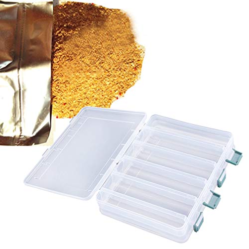 Preisvergleich Produktbild Aufbewahrungsbox für Angelköder, doppelschichtig, tragbar