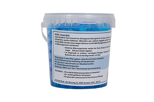 Starterbakterien (1 l) für Teich & Filter als biologische Gelkugeln mit langer Wirkungsdauer im Gartenteich – Filterbakterien Filterstarter – Teichbakterien Koiteich - 3