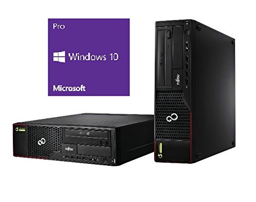 Refurbished Office PC | Fujitsu E500 DT | Intel Pentium G620 @ 2,6 GHz | 4GB DDR3 RAM | 320GB HDD | DVD-ROM | Windows 10 Pro (Zertifiziert und Generalüberholt)