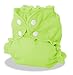 AppleCheeks Re-useable Washable Nappy Cover with Organic Cotton/Bamboo Insert 2 Piece Bundle - Appletini Size 3 (14-30kg-30-65lbs approx)