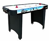 Campo de juego montado y mesa desmontada, pero de fácil montaje.