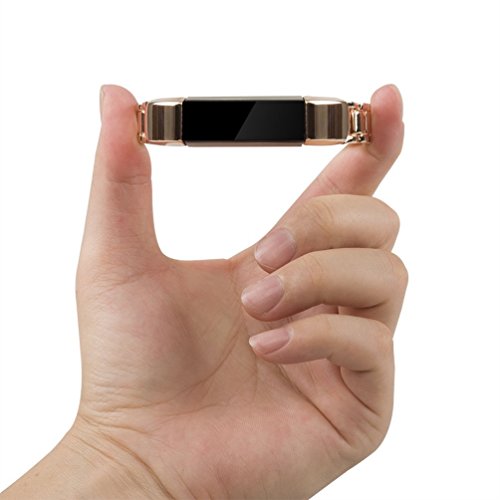 Band für Fitbit Alta, Wearlizer Smart Watch Metall Armband Edelstahl Ersatz für Fitbit Alta - 3