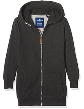 TOM TAILOR Jungen Kapuzenpullover Longer Length Sweatjacket