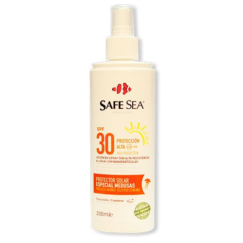 SAFE SEA Spray solar anti-medusas SPF30 200ml