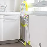 Klappbarer Baby-Hochstuhl | Praktischer Sitz für Kinder ab 6 Monaten | Abnehmbares Sitzpolster mit Plastikhülle | 5 Anschnaller, verstellbare Gurte | Maximal belastbar bis 15 kg | Entspricht der Norm DIN EN 14988-1:2006+A1:2012 (Kinderhochstühle – Anforderungen und Prüfverfahren) - 3