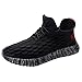 Produktbild Suitray Herren Turnschuhe Mode Mesh Atmungsaktiv Sportschuhe Geflochtene Schnur Sneaker Cool Laufschuhe Joggingschuhe Sport Schuhe Freizeitschuhe Männer Streetwear Schuhe Sneaker Boots Stiefel