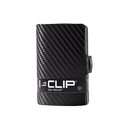 I-CLIP Portefeuille Compact GUNBLACK métallisé - Carbon (noir)