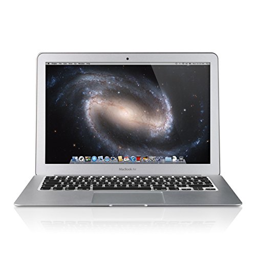 kwmobile 3in1 Set: Gummiertes Hardcase für Apple MacBook Air 13″ (Modelle ab Mitte 2011) in Schwarz + Displayschutzfolie + Tastaturschutz - 6