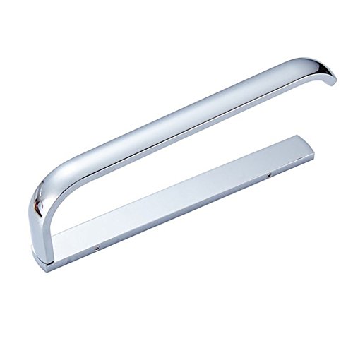 Aothpher 30cm Messing Handtuchhalter extra lang Toilettenpapier -Rack, polierte Chromoberfläche - 2