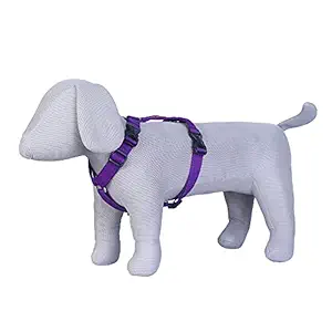 Pets Like Dog Polyester Full Harness Purple(Small)