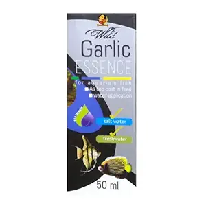 Foodie Puppies Wild Garlic Essence for Aquarium Fish, 50 ml Enhance The Immunity & Reduce Stress with Free Key Ring