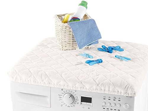 Preisvergleich Produktbild meradiso Waschmaschinen-Bezug-Überzug-Abdecku... Universal 60x60 cm weiß