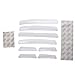Produktbild TOOGOO(R) 8pcs Car Door Edge Guards Trim Molding Protection Strip Scratch Protector Clear