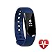 Produktbild Herzfrequenzmesser Fitness-armband, LETSCOM Pulsuhren Aktivitätstracker Fitness Tracker mit Herzfrequenz-Monitor - Smart Aktivitätstracker Fitnessband Puls-Monitor-Armband Smart Schrittzähler Fitness armband für Android / iOS Smartphone, Bluetooth 4.0 IP67 wasserdichte Armband