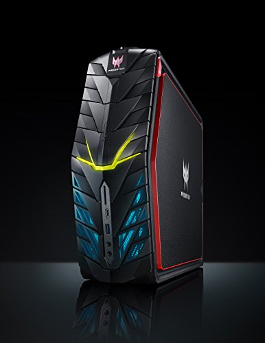 Acer Predator G1 (G1-710) Gaming Desktop PC (Intel Core i7-6700, 16 GB RAM, 2.000 GB HDD + 128 GB SSD, NVIDIA GeForce, GTX 1070 8GB (GDDR5 VRAM), DVD SM, Win 10 Home) schwarz - 10