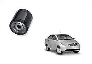 Auto Spare World Engine Oil Filter for Tata Manza 2009-2015 Petrol Set of 1 Pcs.