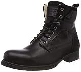  Mustang Schnür-Stiefelette, Botas Clasicas para Hombre, Negro (Schwarz 9), 44 EU