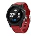 Produktbild samLIKE Ersatz Silicagel Soft Quick Release Kit Band Strap Für Garmin Forerunner 935 GPS Uhr (Rot)