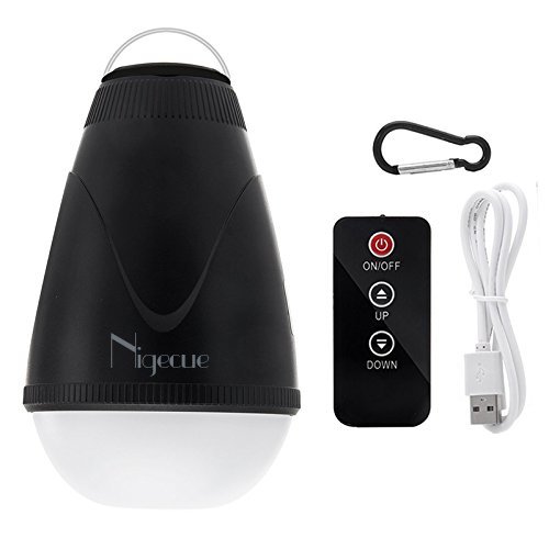 Camping laterne Dimmbar Campinglampe mit IR Fernbedienung 3 Modes und IP64 Wasserdicht Campingleuchte für Wandern, Camping, Notfälle, Hurrikane, Arbeiten in der Dunkelheit