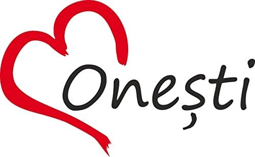 Car Decal " ONESTI " One?ti City of Romania, Bumper Sticker ca.9x15cm die-cut