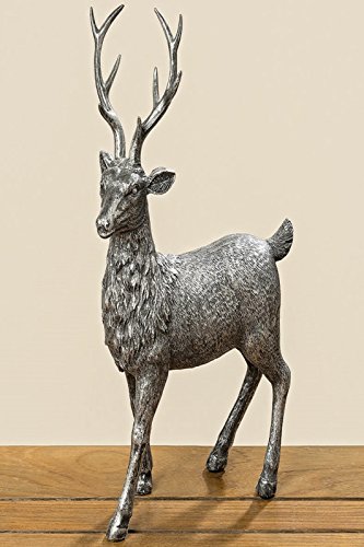 Preisvergleich Produktbild Hirsch Kaan H36cm schwarz Kunstharz