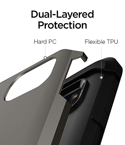 SPIGEN Funda Galaxy S7 Tough Armor con protecci n y tecnolog a de coj n de aire para Samsung Galaxy S7- Gunmetal color plata reviews SPIGEN Funda Galaxy S7 Tough Armor con protecci n y tecnolog a de coj n de aire para Samsung Galaxy S7- Gunmetal color plata
