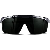 FREEMASCOT IPL 190nm - 2000nm Laser Safety Glasses for Laser Cosmetology Operator, Eye Protection and Laser Hair Removal, Tan