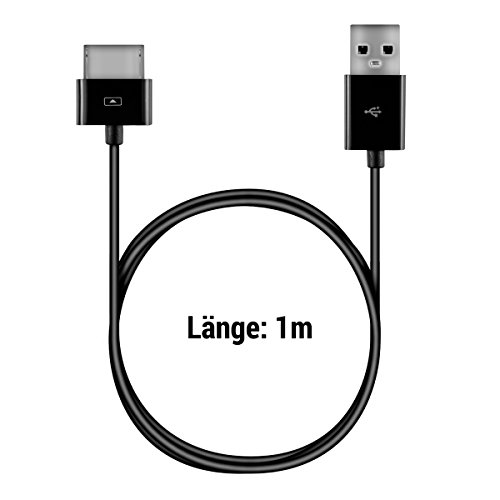 kwmobile Daten- / Ladekabel USB 2.0 für Asus Transformer Pad TF600 TF600T TF701 TF810C in Schwarz - 3