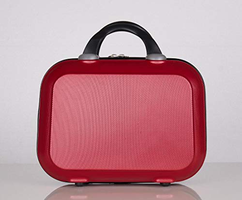 Trousse à maquillage rigide rouge Red 35x30x15cm