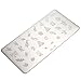 DANCINGNAIL Nail Art Scraper Stamping Plate Double Ended Stamper Image Tool Kit