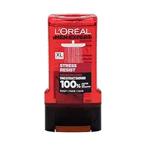 LOreal Paris Men Expert Stress Resist Vine Extract Shower Gel, 300ml