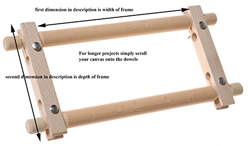 Elbesee Easy Clip Bilderrahmen, Holz, braun, 61 x 30 CM, 24 x 12 Zoll - 2
