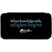 Produktbild Where knowledge ends, - Benjamin Disraeli Faux Leather iPhone 6 Flip Case
