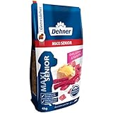 Dehner Premium Hundetrockenfutter Maxi Senior, Ente und Lamm mit Kartoffel, 4 kg