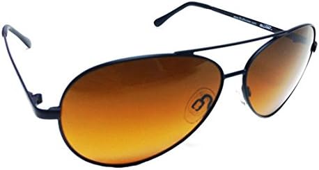 BluBlocker Aviator Sunglasses - Polarized Black Wire