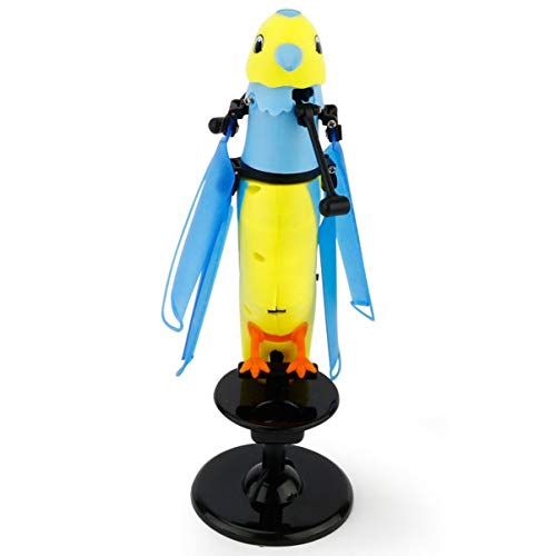 Preisvergleich Produktbild JullyeleDEgant Induktionsvogel Mini Hubschrauber Flugzeug Kreative USB Fliegende Vogel Mit Musik Sound Lustige Neuheit Spielzeug Für Kinder Kinder
