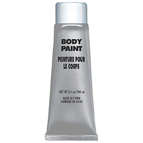 Preisvergleich Produktbild Amscan Party Perfect Team Spirit Body Paint, Silver, 8.25 x 4