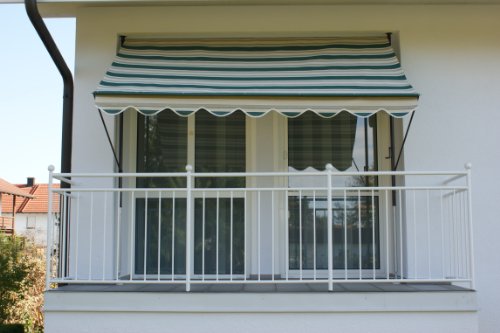 Angerer Klemmmarkise Dralon Nr. 8700, Grün, 250 cm