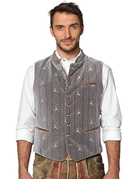 Trachtenweste Antonio - eine Samtweste mit Eleganz und Akzenten altehrwürdiger Traditionen, die Herren Weste von...