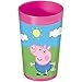 Produktbild The Home Fusion Company PEPPA PIG KINDER PLASTIK BECHER Pink Wasser Getränk Partys Geschenk