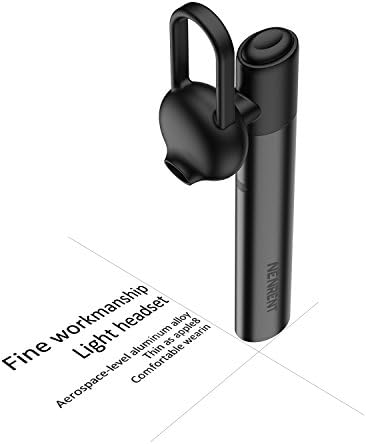 NENRENT R701 Bluetooth Earbud, Wireless Headphone Earphone Earpiece With Mic Hands-Free Calls For Iphone 6 6S 7 8 Plus X Ipad Samsung LG HTC 1 PCS Black
