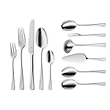 Die soliden Monobloc Tafelmesser aus rostfreiem Klingenstahl werden aus einem Stück geschmiedet und im Ganzen gehärtet. Der Wellenschliff garantiert langanhaltende Schärfe