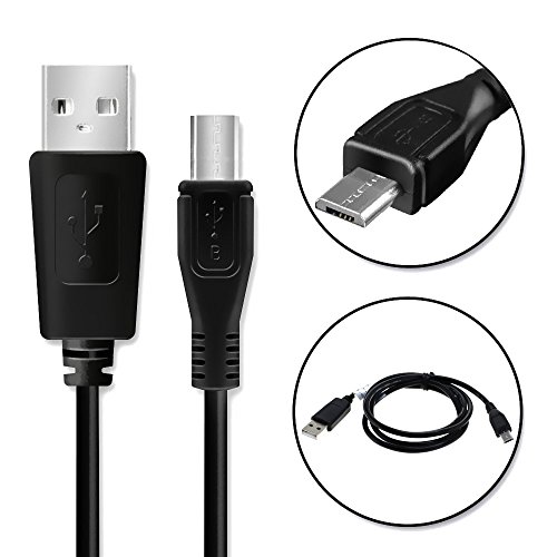 CELLONICÂ® USB Datenkabel (1m) fÃ¼r CAT S60 / S50 / S41 / S40 / S31 / B30 / B25 / B15Q / B15 / B100 / B10 (LANGER STECKER / Micro USB auf USB A (Standard USB)) USB Kabel Ladekabel schwarz