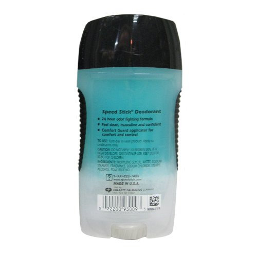 Speed Stick Deodorant, Clear, Active Fresh, 3 oz, (Case of 6)