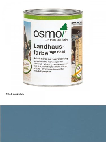Osmo Landhausfarbe 2507 Taubenblau 0,75 Liter - 2